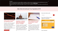 Desktop Screenshot of eventicapodanno.com